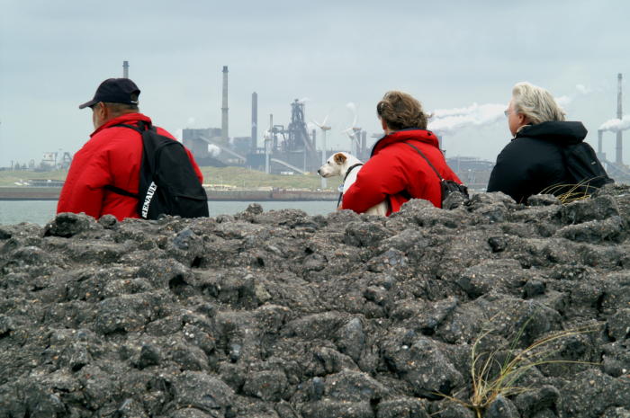 Uitzicht in IJmuiden