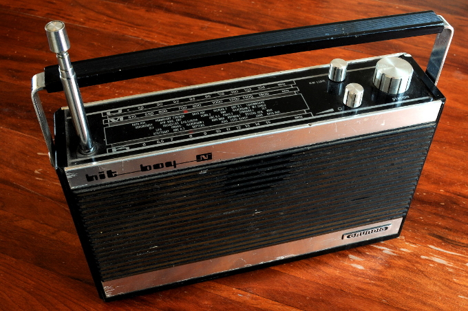 Grundig transistorradio 'Hit Boy' 1970