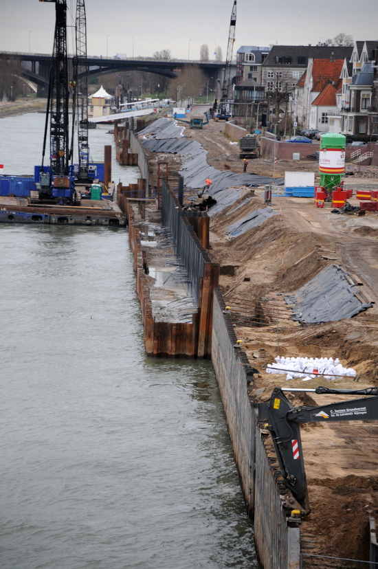 Damwand Waalkade Nijmegen 07.550